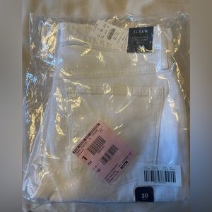 JCrew brand new white jeans still in packaging